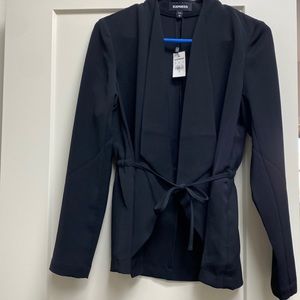 Black lightweight blazer